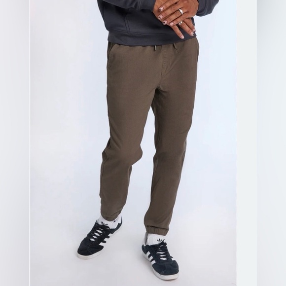 Arsenic Other - Arsenic Brown Joggers-Drawstring-Size Large-2Front Pockets/2Back Pockets